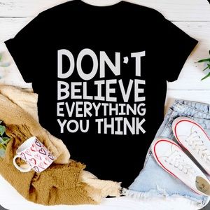 Cute mental health womens tee tshirt! Black short sleeve- NEW made to order